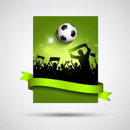 earth vector south america - Silhouette of a crowd on a football / soccer background Stock Photo - Budget Royalty-Free & Subscription, Code: 400-07555382
