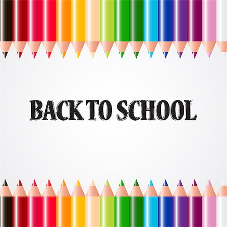 simsearch:400-08166124,k - Back to School Concept Vector Illustration. EPS10 Fotografie stock - Microstock e Abbonamento, Codice: 400-07555462