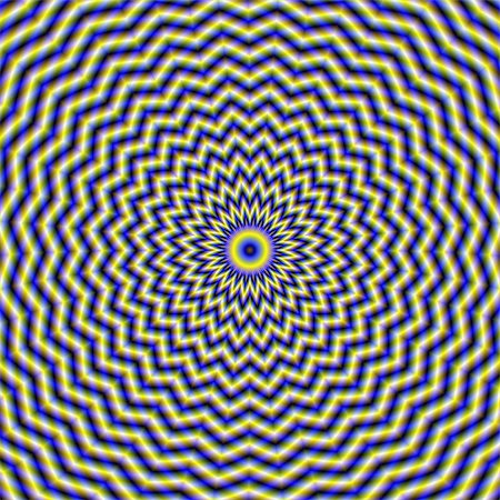 simsearch:400-06067180,k - A digital abstract fractal image with a circular chevron ring design in blue and yellow. Foto de stock - Super Valor sin royalties y Suscripción, Código: 400-07555629
