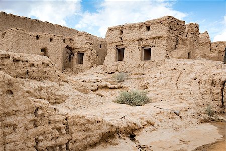 desert dates - Ancient buildings in oasis Al Haway in Oman Stock Photo - Budget Royalty-Free & Subscription, Code: 400-07557648