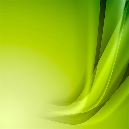 simsearch:400-07557963,k - Green abstract background with light lines and shadows. Stock Photo - Budget Royalty-Free & Subscription, Code: 400-07557959