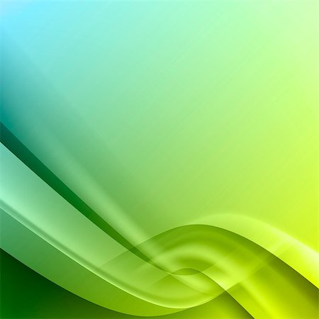 simsearch:400-07552271,k - Green blue abstract background with light lines and shadows. Stock Photo - Budget Royalty-Free & Subscription, Code: 400-07557952