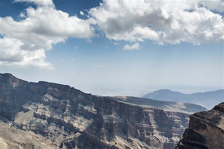 simsearch:862-05999703,k - Image of landscape mountain Jebel Shams in Oman Stock Photo - Budget Royalty-Free & Subscription, Code: 400-07550050