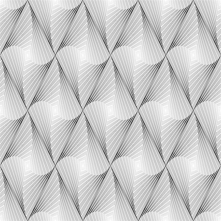 simsearch:400-07830300,k - Design seamless diamond geometric pattern. Abstract monochrome decorative background. Speckled texture. Vector art Stockbilder - Microstock & Abonnement, Bildnummer: 400-07551555