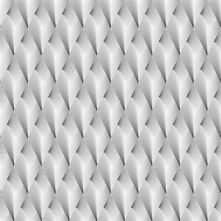 simsearch:400-07827654,k - Design seamless diamond geometric pattern. Abstract monochrome lines background. Speckled texture. Vector art. No gradient Stock Photo - Budget Royalty-Free & Subscription, Code: 400-07551644