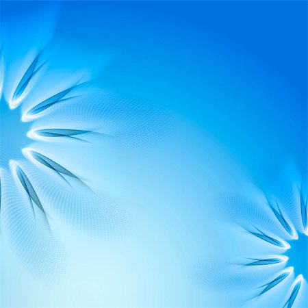 simsearch:400-07552271,k - Blue abstract background with  light lines  and shadows. Stock Photo - Budget Royalty-Free & Subscription, Code: 400-07552274