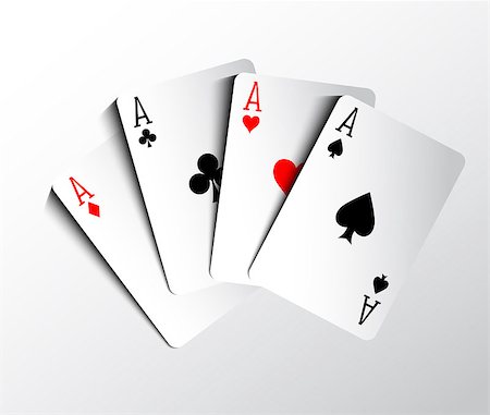 simsearch:400-07314049,k - Poker cards Photographie de stock - Aubaine LD & Abonnement, Code: 400-07552337