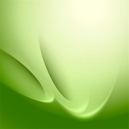 simsearch:400-07549717,k - Green abstract background with  light lines  and shadows. Photographie de stock - Aubaine LD & Abonnement, Code: 400-07553217