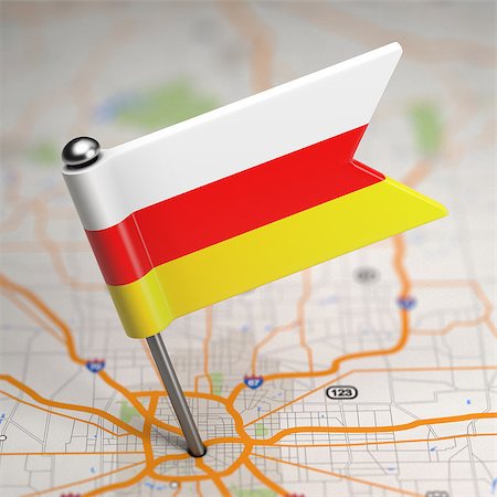 simsearch:400-07297651,k - Small Flag of Republic of South Ossetia on a Map Background with Selective Focus. Stock Photo - Budget Royalty-Free & Subscription, Code: 400-07567678