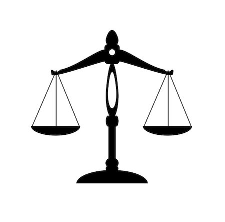 vector scale of justice Photographie de stock - Aubaine LD & Abonnement, Code: 400-07568080