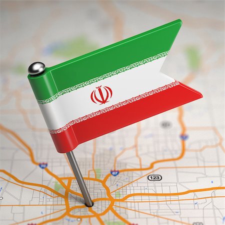riding tack - Small Flag of Islamic Republic of Iran on a Map Background with Selective Focus. Stock Photo - Budget Royalty-Free & Subscription, Code: 400-07568164