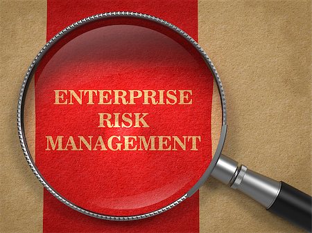 simsearch:400-07308209,k - Enterprise Risk Management. Magnifying Glass on Old Paper with Red Vertical Line. Stock Photo - Budget Royalty-Free & Subscription, Code: 400-07568160