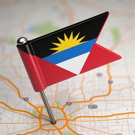 simsearch:400-07297651,k - Small Flag of Antigua and Barbuda on a Map Background with Selective Focus. Stock Photo - Budget Royalty-Free & Subscription, Code: 400-07568228