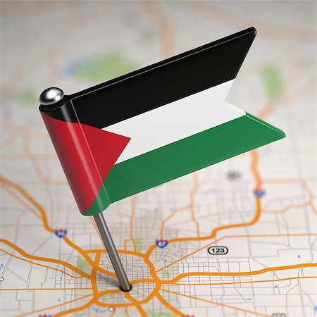 riding tack - Small Flag State of Palestine on a Map Background with Selective Focus. Stock Photo - Budget Royalty-Free & Subscription, Code: 400-07568220