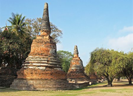 simsearch:400-07406900,k - Wat Phra Si Sanphet, Ayutthaya, Thailand, Southeast Asia Photographie de stock - Aubaine LD & Abonnement, Code: 400-07568857