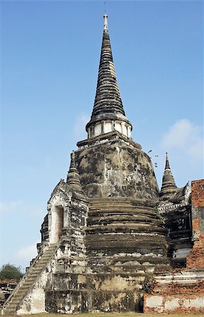 simsearch:400-07406900,k - Wat Phra Si Sanphet, Ayutthaya, Thailand, Southeast Asia Photographie de stock - Aubaine LD & Abonnement, Code: 400-07568858