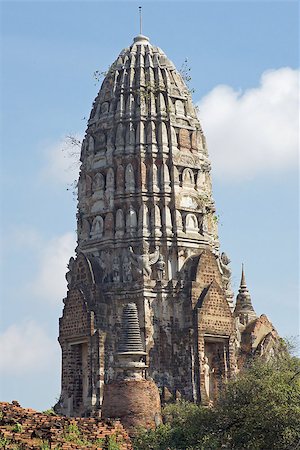 simsearch:400-03985821,k - Wat Ratchaburana, Ayutthaya, Thailand, Southeast Asia Photographie de stock - Aubaine LD & Abonnement, Code: 400-07568863