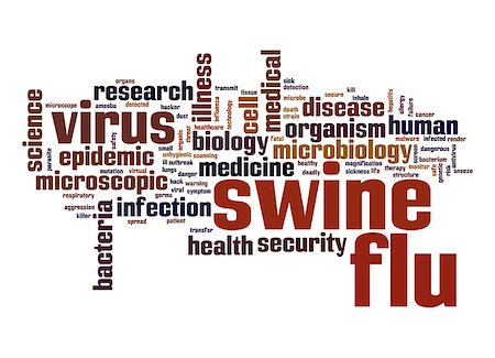 simsearch:700-03054001,k - Swine flu word cloud Photographie de stock - Aubaine LD & Abonnement, Code: 400-07568961