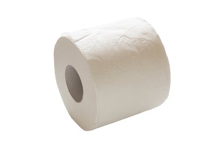 simsearch:693-06325179,k - Beautiful photo toilet paper isolated on white background. Photographie de stock - Aubaine LD & Abonnement, Code: 400-07568974