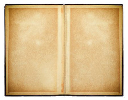 simsearch:400-06557550,k - opened book isolated. Old Paper Texture Stock Photo - Budget Royalty-Free & Subscription, Code: 400-07568977