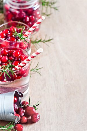 simsearch:400-07555096,k - Homemade cranberry lemonade with fresh rosemary. Selective focus. Copy space Stock Photo - Budget Royalty-Free & Subscription, Code: 400-07574706