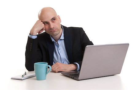 simsearch:400-04336593,k - depressed Young Businessman Stock Photo - Budget Royalty-Free & Subscription, Code: 400-07575799