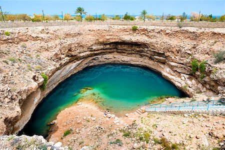 simsearch:400-07837352,k - Picture of the Bimmah sinkhole in Oman Stock Photo - Budget Royalty-Free & Subscription, Code: 400-07578715