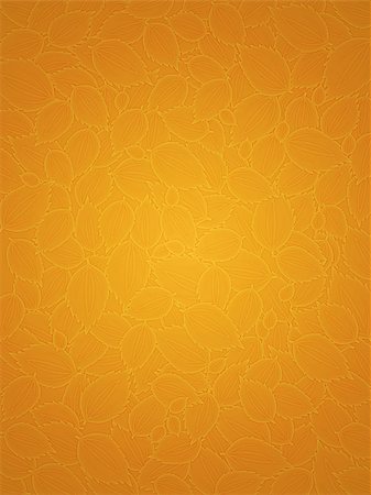 simsearch:400-04228440,k - Fall background of orange color with abstract leaves. Foto de stock - Super Valor sin royalties y Suscripción, Código: 400-07579432