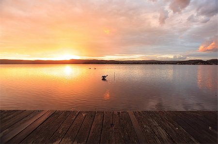 simsearch:400-07514503,k - A pretty sunset just after a severe storm had passed through.  At Green Point NSW Australia Stock Photo - Budget Royalty-Free & Subscription, Code: 400-07570786