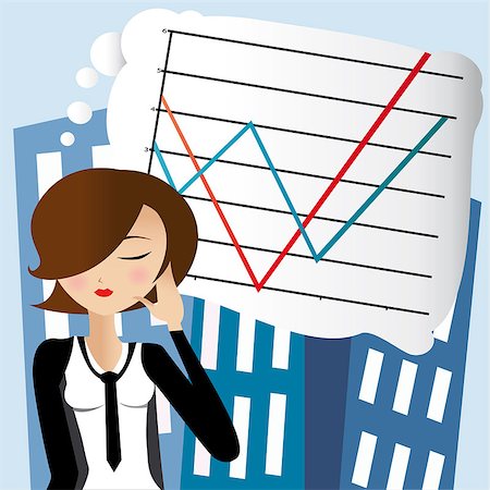 simsearch:400-04204809,k - Business lady illustration,  EPS8 and Ai Stock Photo - Budget Royalty-Free & Subscription, Code: 400-07571858