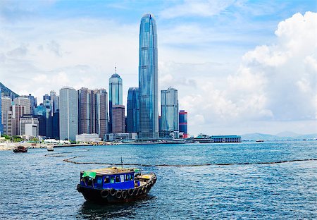 simsearch:400-07669007,k - Hong Kong harbour Stock Photo - Budget Royalty-Free & Subscription, Code: 400-07572942