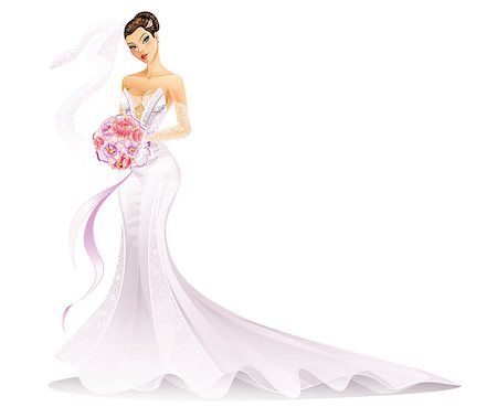 pisica_sfioasa (artist) - Elegant Bride Foto de stock - Royalty-Free Super Valor e Assinatura, Número: 400-07573271