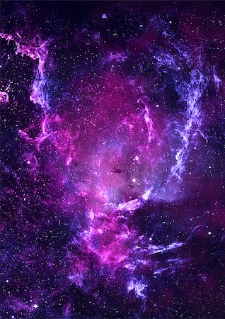 simsearch:400-08430000,k - Far being shone nebula and star field against space. "Elements of this image furnished by NASA". Stockbilder - Microstock & Abonnement, Bildnummer: 400-07580744