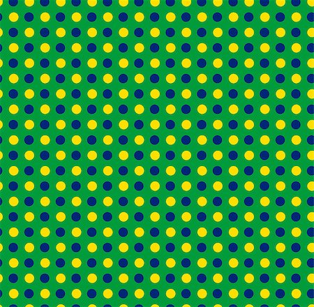 simsearch:400-07312110,k - Vector - Brazil 2014 Seamless Green Yellow Blue Background Stockbilder - Microstock & Abonnement, Bildnummer: 400-07614904