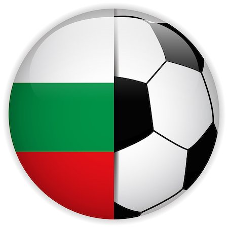simsearch:400-07312110,k - Vector - Bulgaria Flag with Soccer Ball Background Stockbilder - Microstock & Abonnement, Bildnummer: 400-07614914