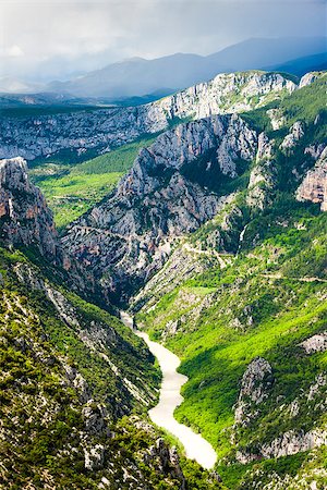 Verdon Gorge, Provence, France Fotografie stock - Microstock e Abbonamento, Codice: 400-07615035