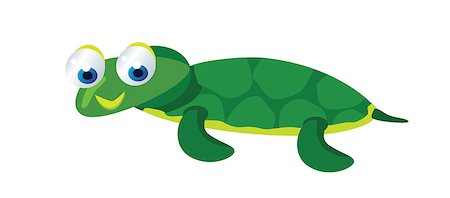 simsearch:400-08935822,k - baby cute green turtle is smiling Stock Photo - Budget Royalty-Free & Subscription, Code: 400-07615174