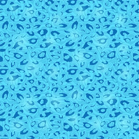 Light Blue Cheetah Seamless Background. Vector Abstract  Pattern Stock Photo - Budget Royalty-Free & Subscription, Code: 400-07615872