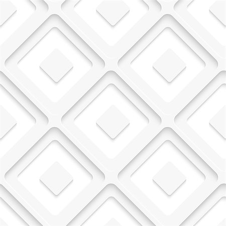 simsearch:400-07616809,k - Seamless abstract background. White sells and squares with cut out of paper effect and realistic shadow with some layering. Stock Photo - Budget Royalty-Free & Subscription, Code: 400-07616810