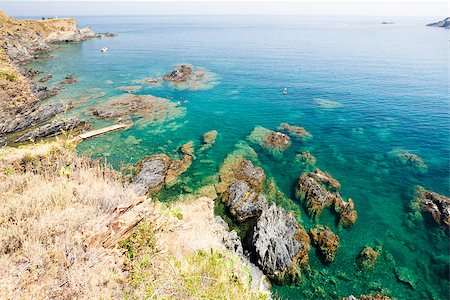 Cap de Peyrefite, Languedoc-Roussillon, France Photographie de stock - Aubaine LD & Abonnement, Code: 400-07617779