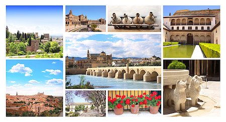 simsearch:400-07044305,k - Collection - famous places of Spain Stock Photo - Budget Royalty-Free & Subscription, Code: 400-07618798