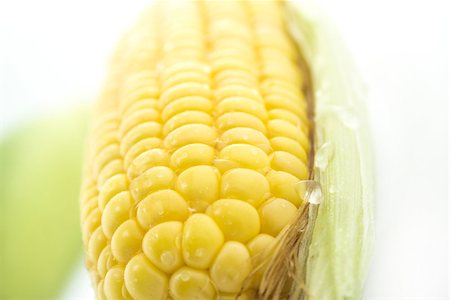 simsearch:846-03164472,k - corn cob between green leaves . Stock Photo - Budget Royalty-Free & Subscription, Code: 400-07613354