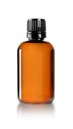 simsearch:400-09097751,k - Medicine bottle of brown glass or Plastic isolated on white background, (clipping work path included). Foto de stock - Super Valor sin royalties y Suscripción, Código: 400-07613429