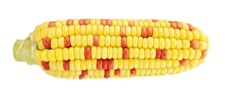 simsearch:846-03164472,k - ear of corn isolated on a white background (with clipping work path) Stock Photo - Budget Royalty-Free & Subscription, Code: 400-07613532