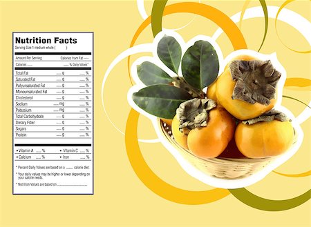 simsearch:400-05272635,k - Creative Design for fruit and vegetables with Nutrition facts label. Stock Photo - Budget Royalty-Free & Subscription, Code: 400-07613648