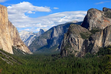 Yosemite National Park in California. United States of America Stock Photo - Budget Royalty-Free & Subscription, Code: 400-07624126