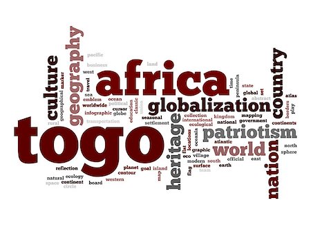 Togo word cloud Stock Photo - Budget Royalty-Free & Subscription, Code: 400-07624655