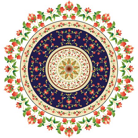 simsearch:400-07630654,k - Circular patterns and ornaments oriental (eastern style) Photographie de stock - Aubaine LD & Abonnement, Code: 400-07624892