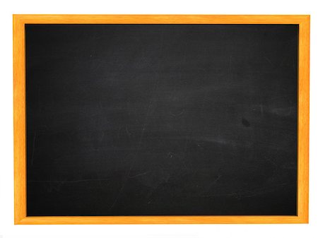 Grunge illustration of dirty chalkboard, blackboard texture in wooden frame. Stock Photo - Budget Royalty-Free & Subscription, Code: 400-07625259