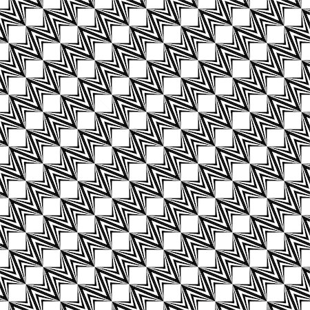 simsearch:400-07507345,k - Design seamless diagonal geometric zigzag pattern. Abstract monochrome decorative background. Vector art Foto de stock - Royalty-Free Super Valor e Assinatura, Número: 400-07625995